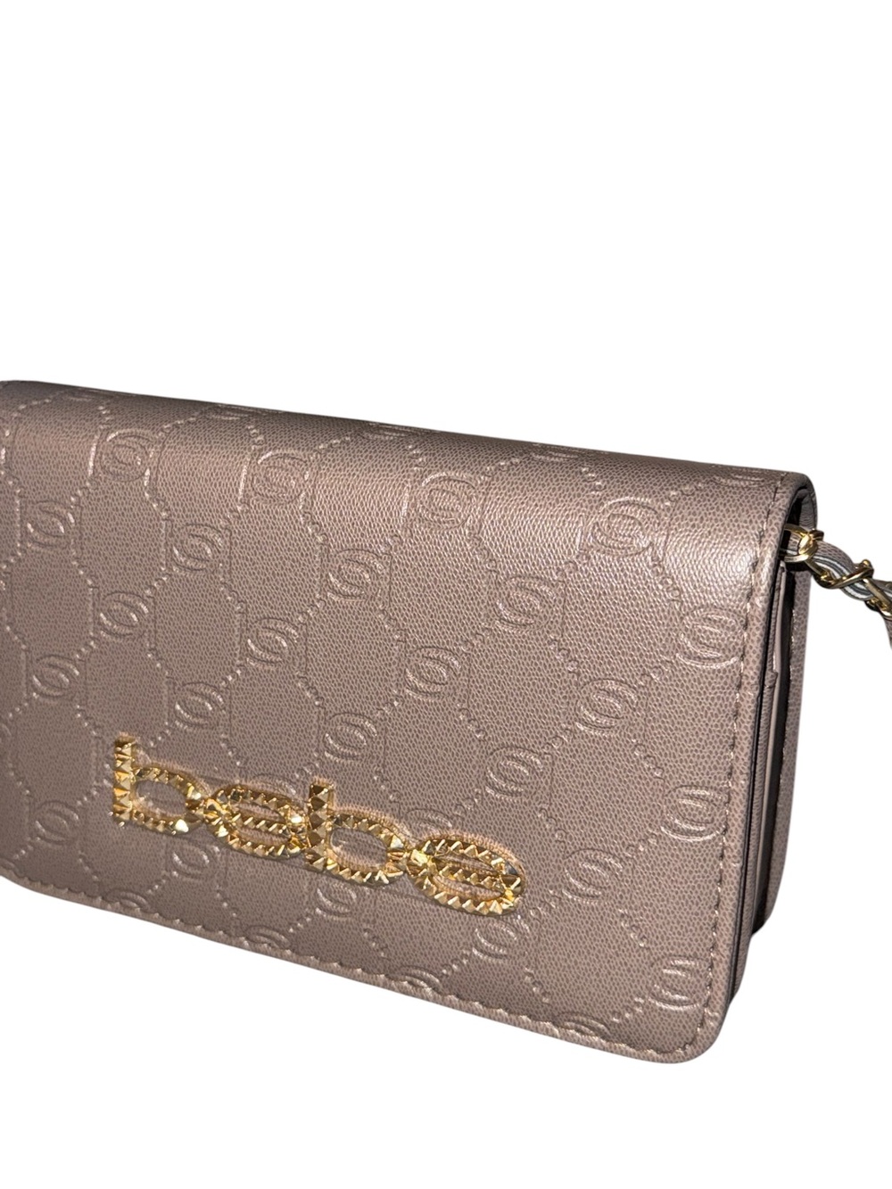 Bebe Rose Gold-tone Chain X-body Bag - NWT